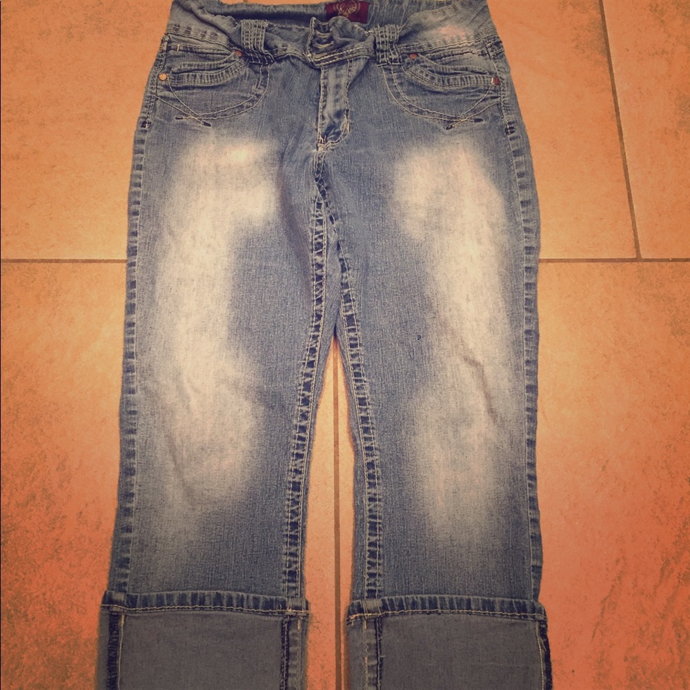 Size 14 Angels Cropped Jeans